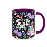 Midnight Bright Ideas Teacher Mug – 320ml — right view on a transparent background