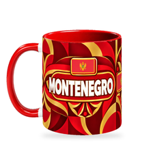 Montenegro Mug – 320ml — left-handle view on a white background with a soft shadow