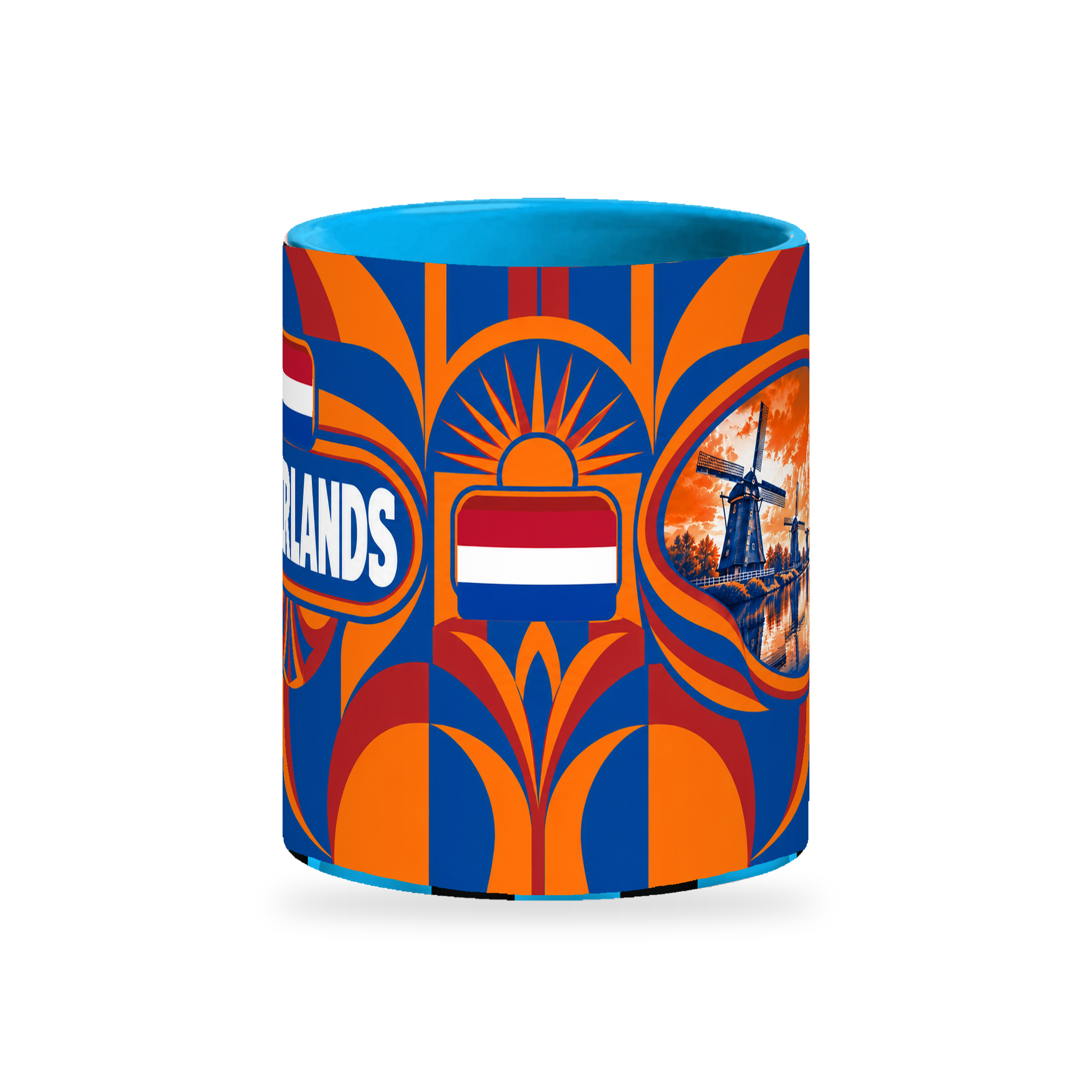 Netherlands Mug – 320ml — centre view on white with a soft shadow