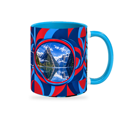 New Zealand Mug – 320ml — right-handle view on white with a soft shadow