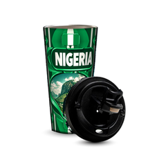 Nigeria 480ml tumbler with removable leak-proof lid
