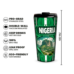 Nigeria 480ml insulated tumbler features and size