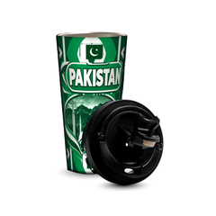 Pakistan 480ml tumbler with removable leak-proof lid