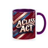 Raising The Bar Mug – 320ml — right view on a transparent background