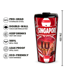 Singapore 480ml insulated tumbler features and size