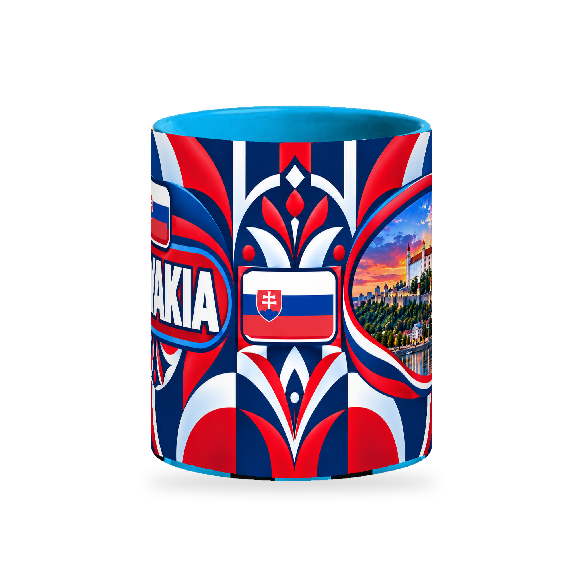 Slovakia Mug – 320ml — centre view on white with a soft shadow