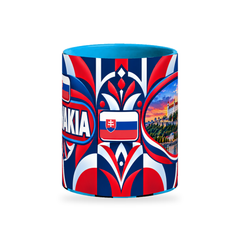 Slovakia Mug – 320ml — centre view on white with a soft shadow