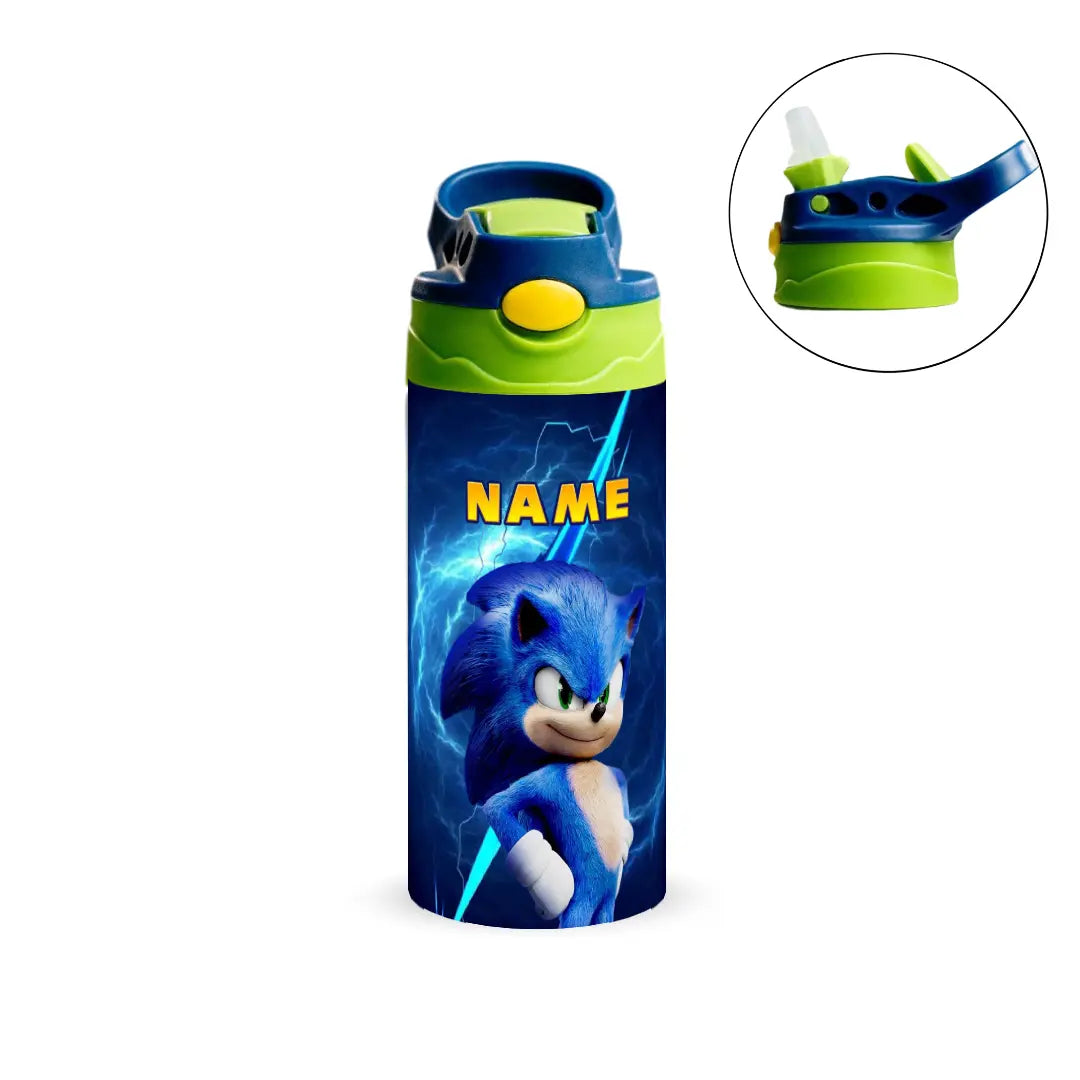 Sonic Blue Bolt Bottle 350 & 500ML Fann Bliss