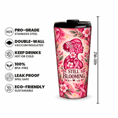 Still Blooming Pinktober Tumbler – 480ml, 480ml capacity and product features