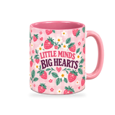 Strawberry Classroom Teacher Mug – 320ml — right view on a transparent background