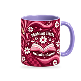 Teacher Era Mug – 320ml — right view on a transparent background