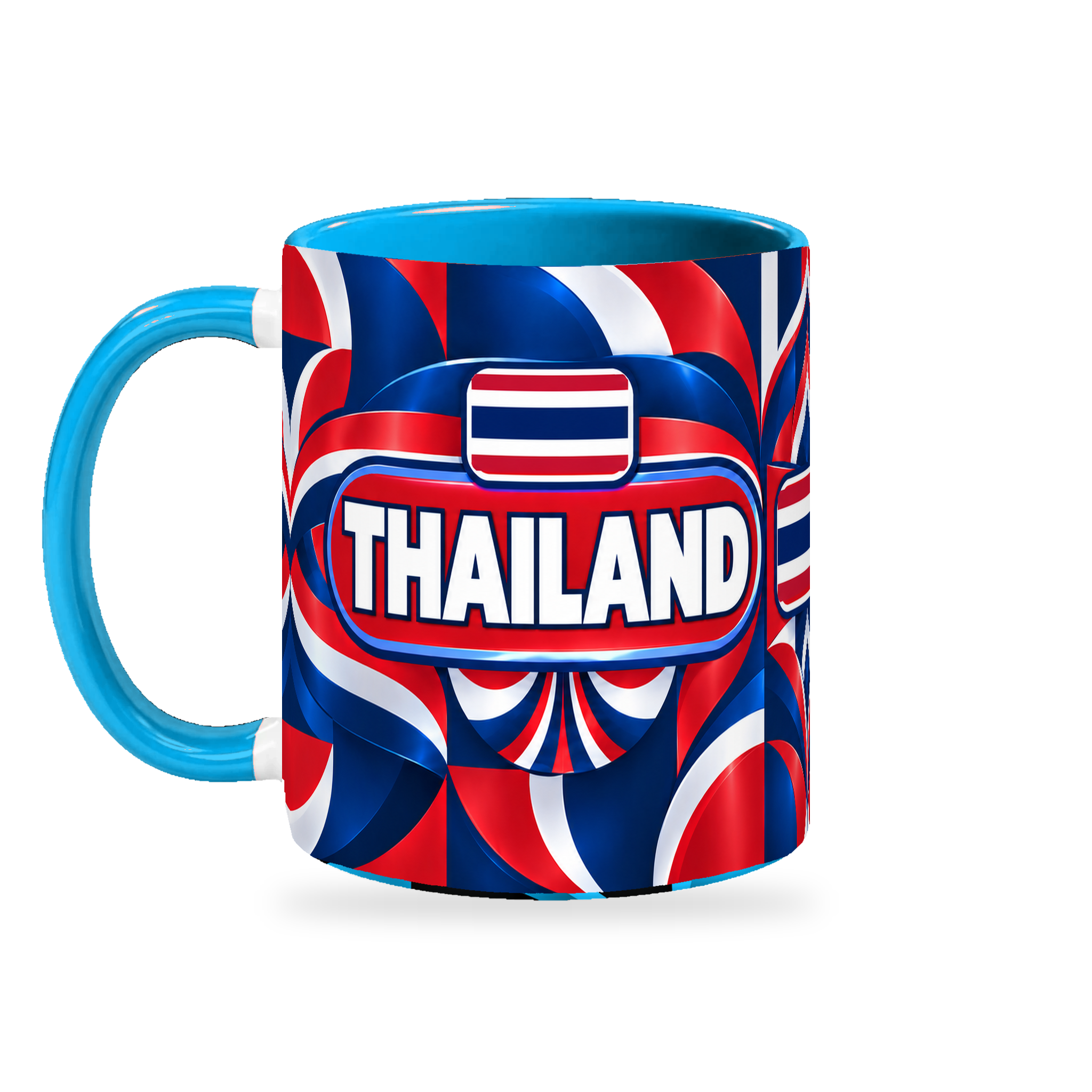 Thailand Mug – 320ml — left-handle view on white with a soft shadow