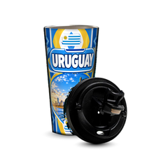 Uruguay 480ml tumbler with removable leak-proof lid