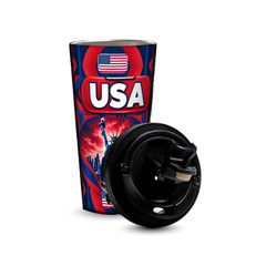 USA 480ml tumbler with removable leak-proof lid
