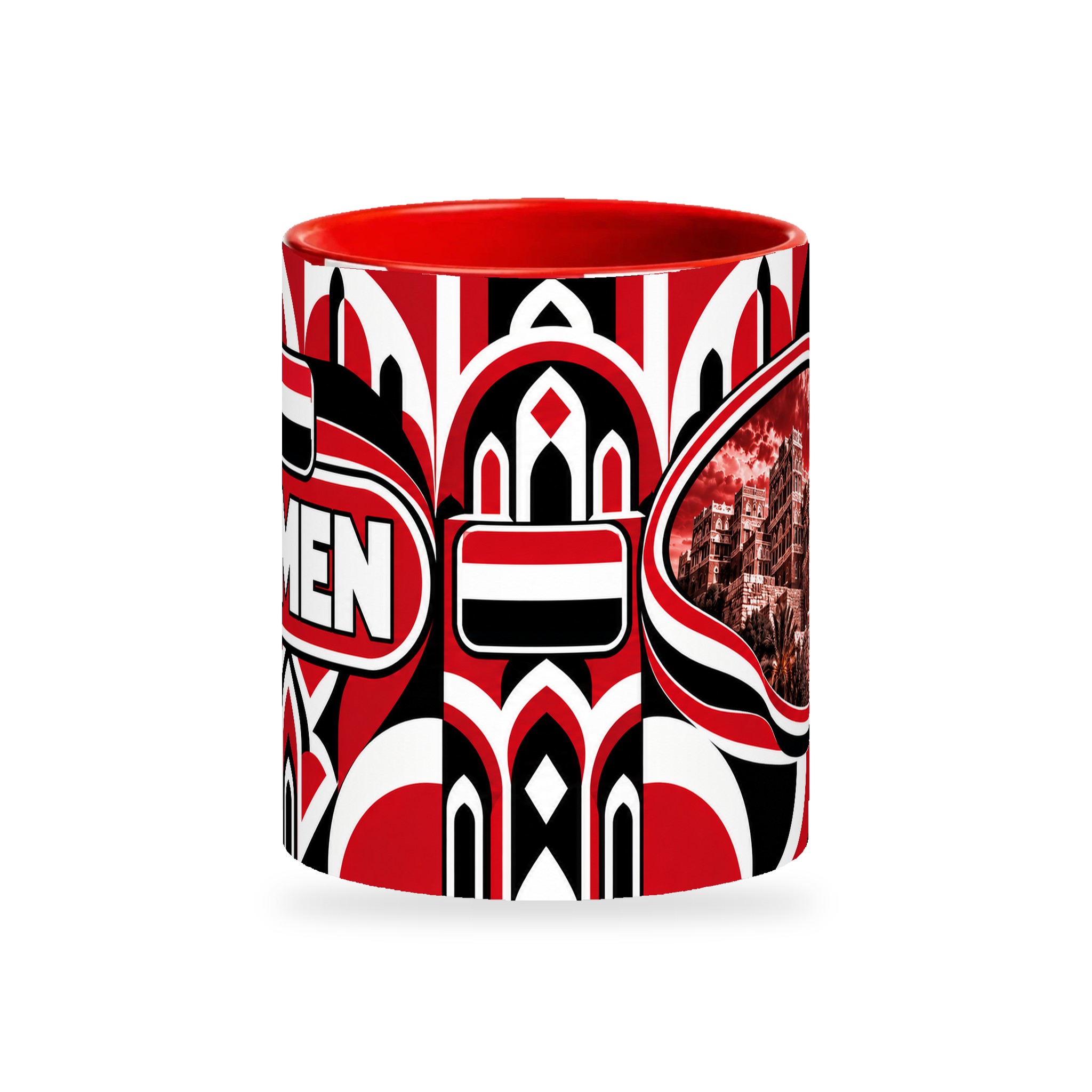 Yemen Mug – 320ml — centre view on a white background with a soft shadow