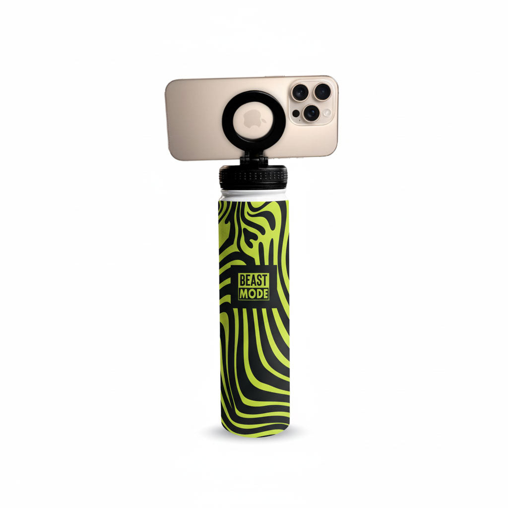 Beast Mode Neon 750ml Bottle with MagSafe Lid