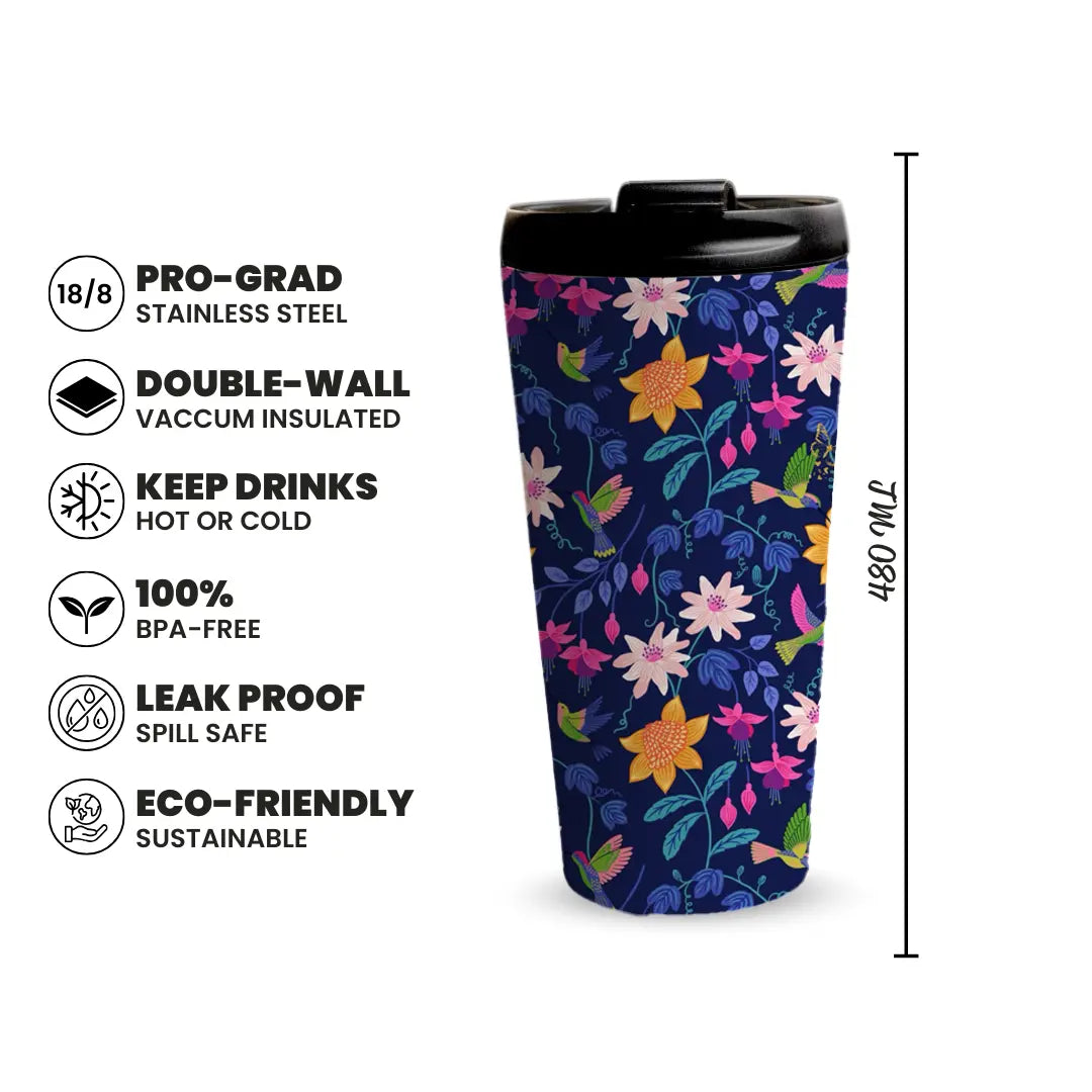 Midnight Garden 480ml Tumbler