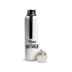 Custom 800ml Stainless Steel Water Bottle with Portable String