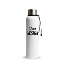 Custom 800ml Stainless Steel Water Bottle with Portable String