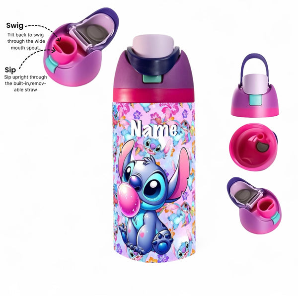 Stitch Purple Bottle 500 & 720ML