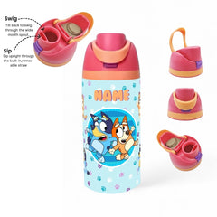 Bluey & Bingo Light Pink Bottle 500 & 720ML