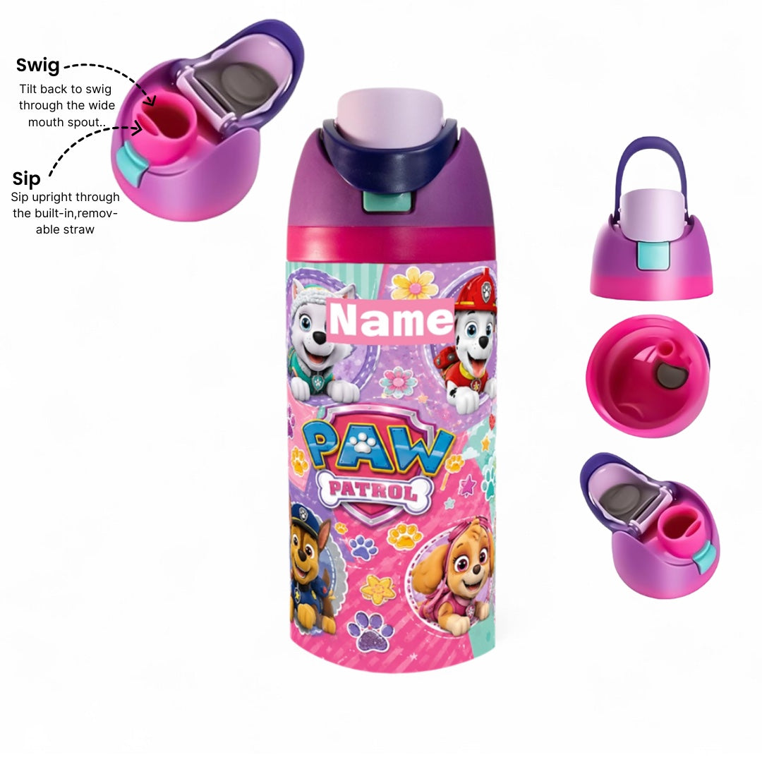 Paw Patrol Characters Purple Bottle 500 & 720ML