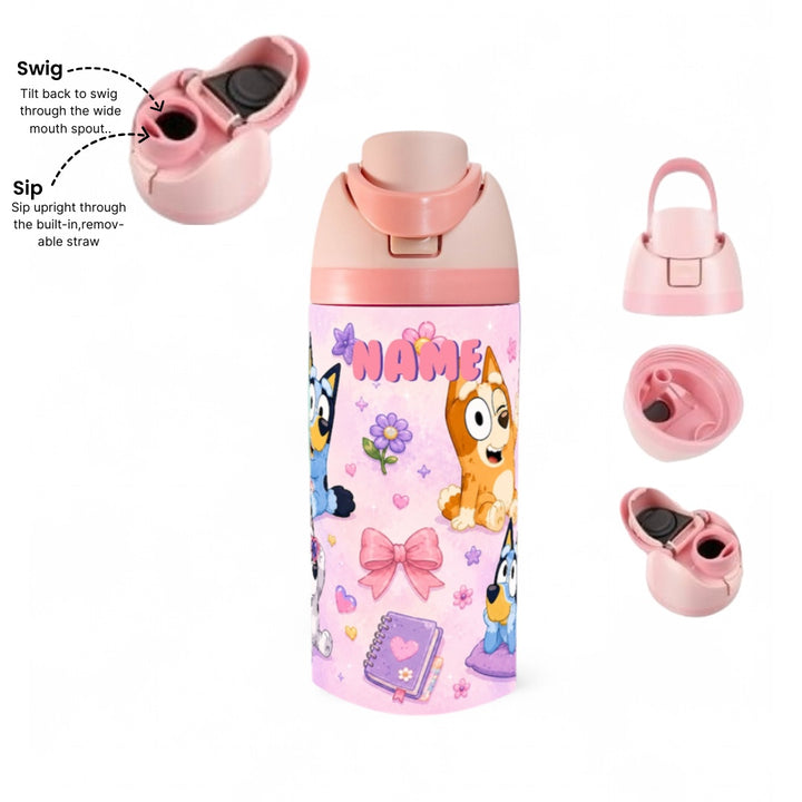 Bluey Pink Bottle 500 & 720ML