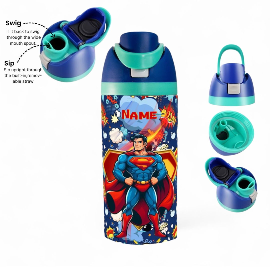 Superman Blue Bottle 500 & 720ML