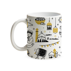 Happy Ramadan 320ml Ceramic Mug