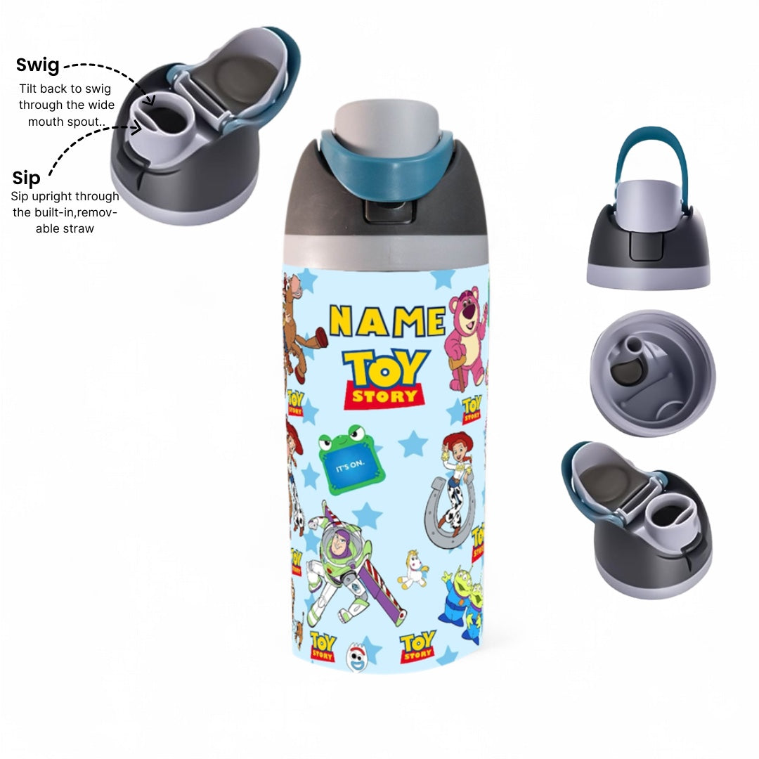 Toy Story Characters Grey Bottle 500 & 720ML