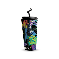 Level Up Graffiti 480ml Tumbler