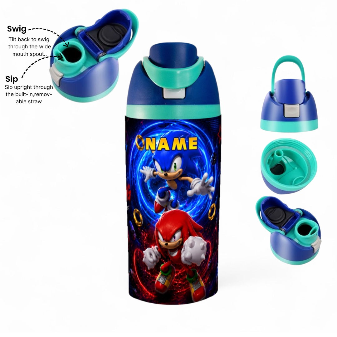 Sonic & Knuckles Blue Bottle 500 & 720ML