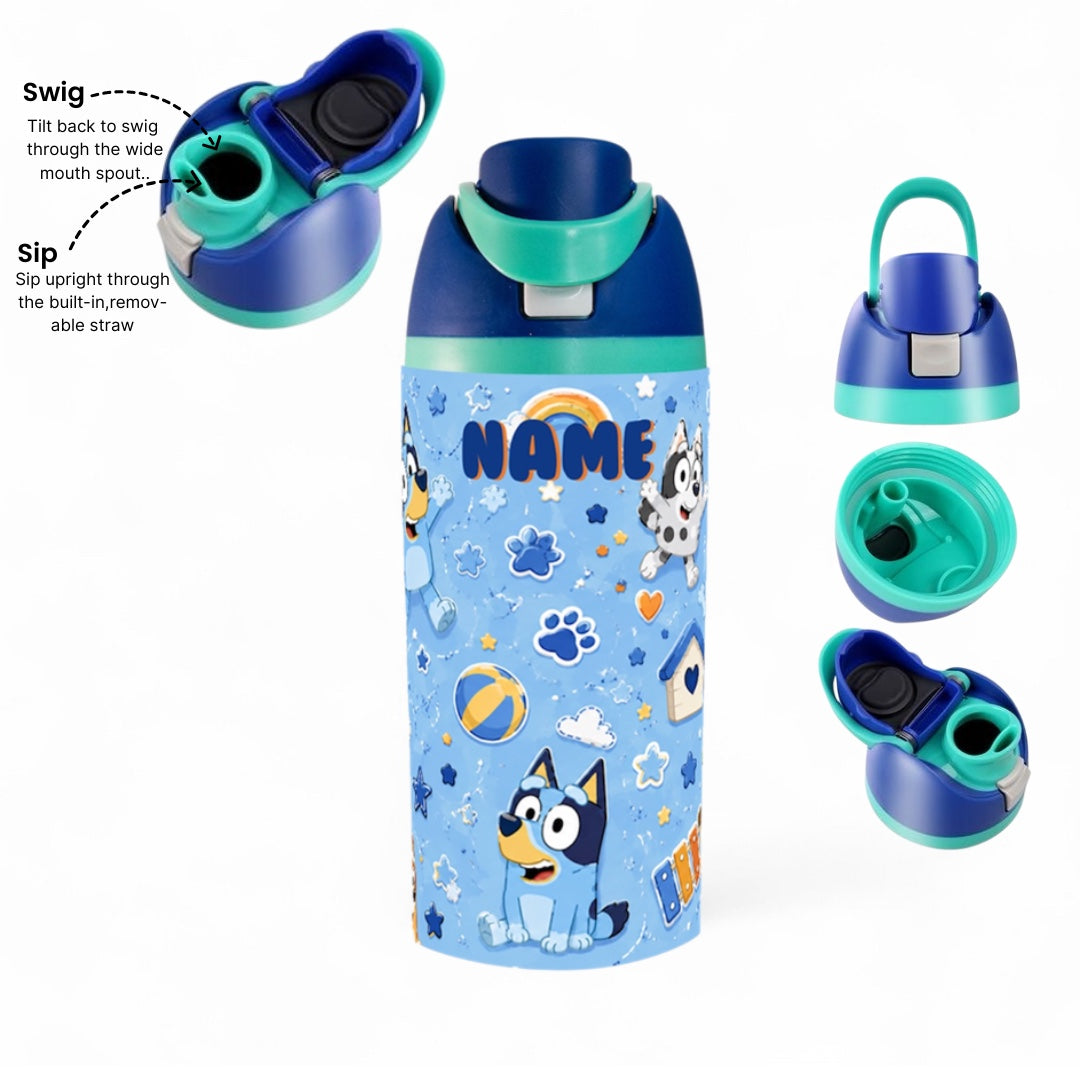 Bluey Playtime Blue Bottle 500 & 720ML
