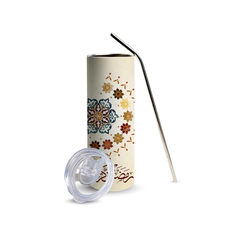 Ramadan Bloom 600ml Tumbler with Straw