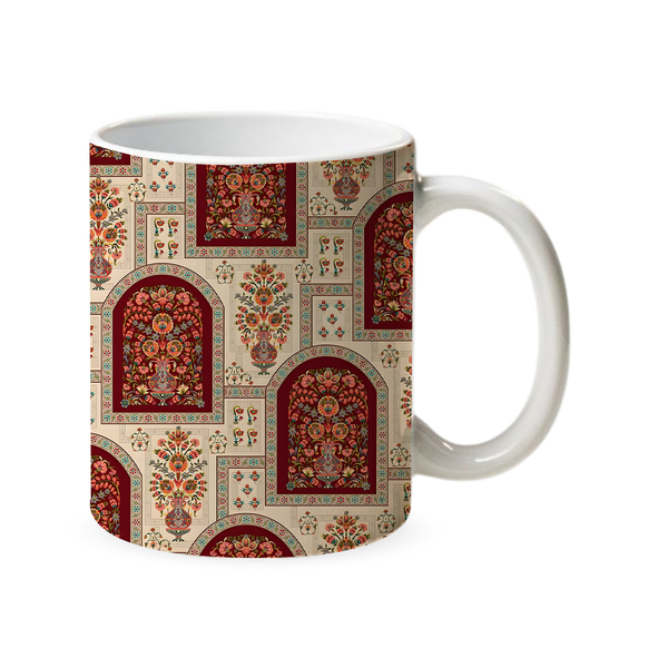 Floral Arch 320ml Ceramic Mug