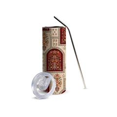 Floral Arch 600ml Tumbler with Straw