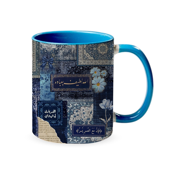 Blue Heritage 320ml Ceramic Mug