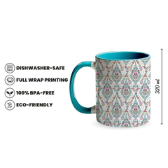 Arabian Bloom 320ml Ceramic Mug