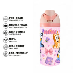 Bluey Pink Bottle 500 & 720ML