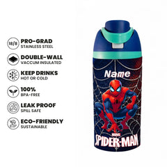 Spider-Man Web Blue Bottle 500 & 720ML