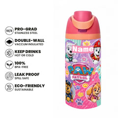 Paw Patrol Characters Pink Bottle 500 & 720ML