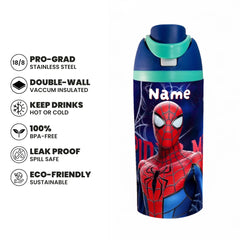 Spider-Man Hero Blue Bottle 500 & 720ML