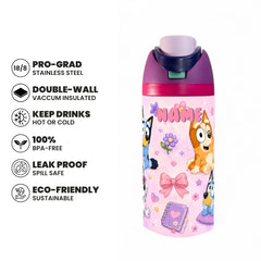 Bluey Pink Purple Bottle 500 & 720ML