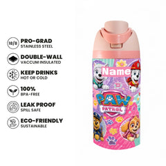 Paw Patrol Characters Light Pink Bottle 500 & 720ML