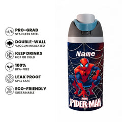 Spider-Man Web Grey Bottle 500 & 720ML