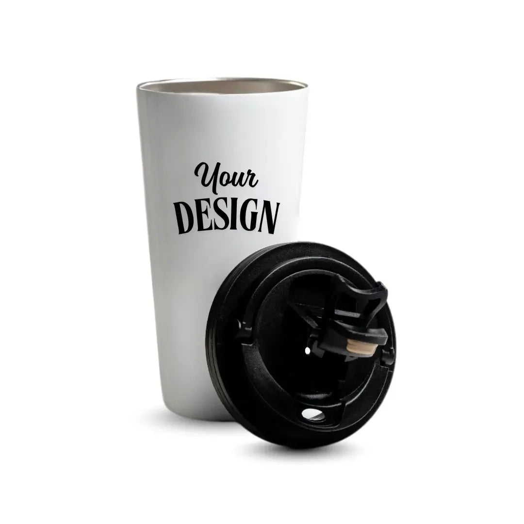 Custom 480ml Tumbler with Handle Lid Fann Bliss