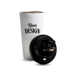 Custom 480ml Stainless Steel Tumbler with Handle Lid