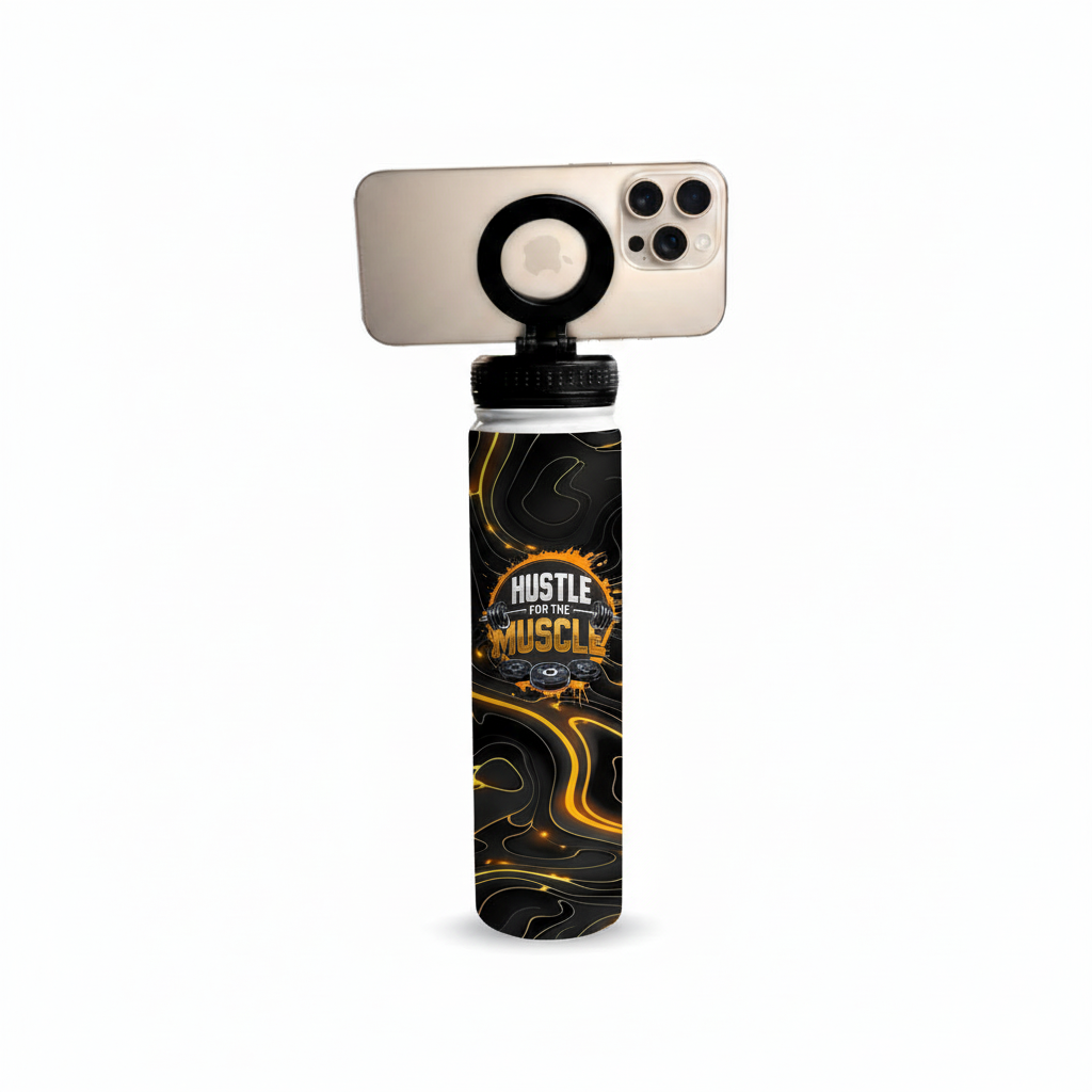 Hustle for the Muscle 750ml Bottle with MagSafe Lid