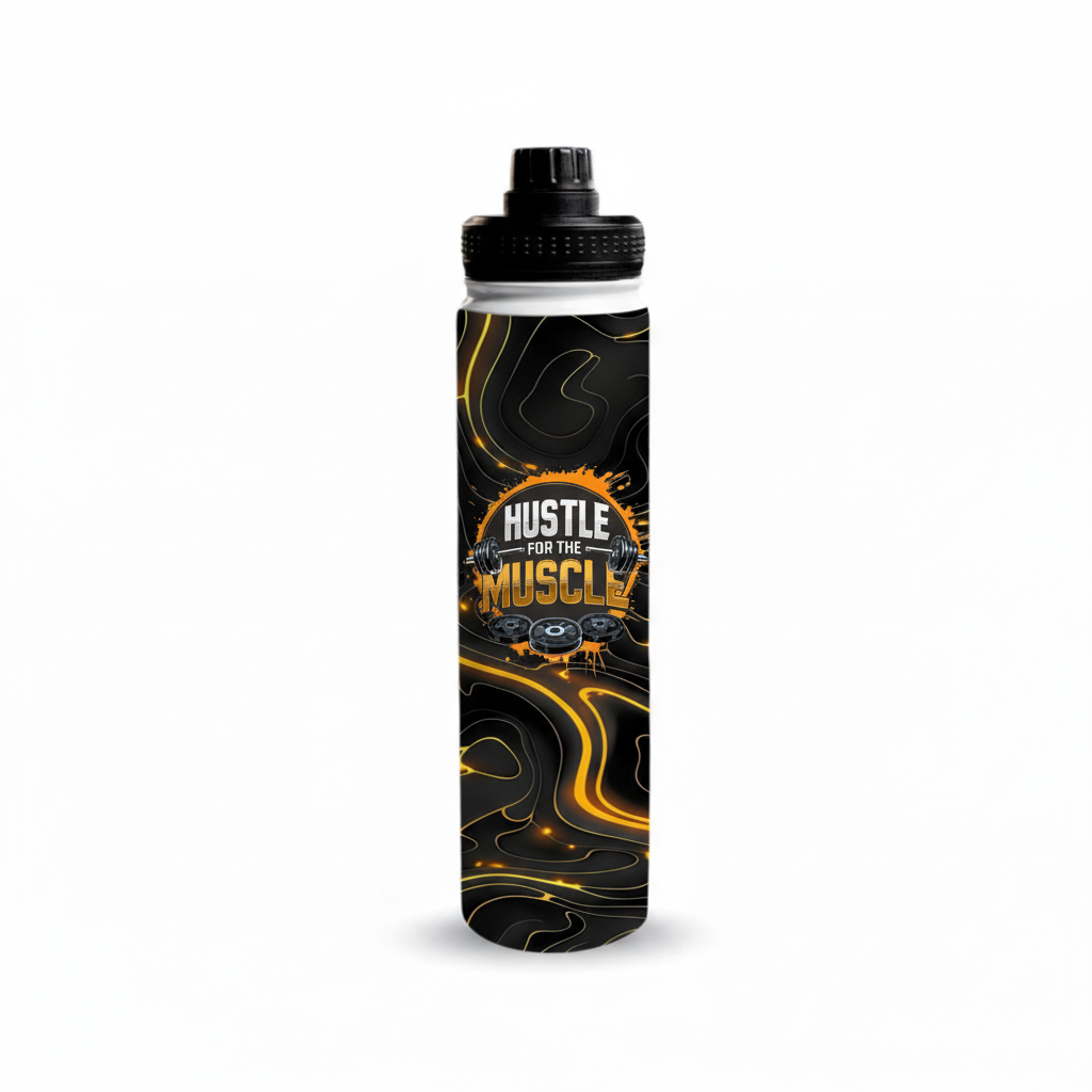 Hustle for the Muscle 750ml Bottle with MagSafe Lid