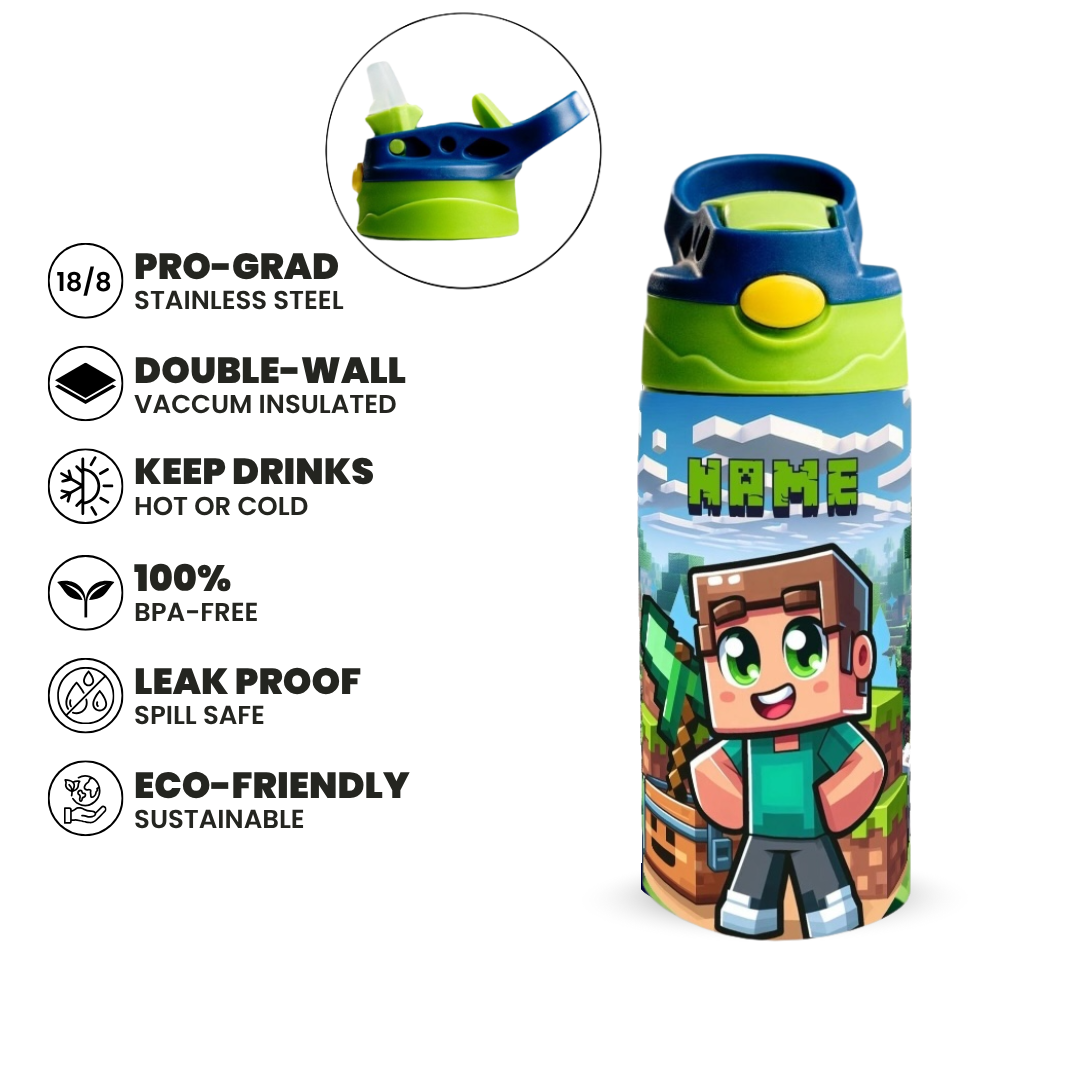 Minecraft Green Bottle 350 & 500ML